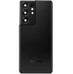  Spate telefon: Capac baterie Samsung S21 Ultra, Negru