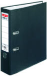 Herlitz Biblioraft A4 8cm PP Negru Herlitz (5480801)