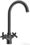 SAPHO XELLA mosogatócsaptelep, gun metal (XE603GM) (XE603GM)
