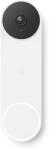 Google Sonerie video cu fir Google Nest 2K (cu fir, a 3-a generatie) - Snow, Alb (GA09967)