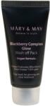 Mary & May Mary and May Blackberry Complex Glow Wash Off Pack Mască de față luminoasă cu argilă 30 g Masca de fata