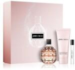 Jimmy Choo Set cadou pentru femei 100 ml EDP + loțiune de corp 100 ml + EDP 7, 5 ml (3386460157506) Parfum