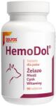 DOLFOS Dolvit Hemodol 90 tabl supliment câini cu anemie sau slăbiciune, cu fier și vitamine B