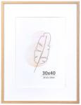 KAIWIN tölgyfa képkeret akril üveggel, falra és asztalra - 30x40 cm