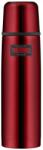 Thermos Light & Compact rozsdamentes acél termoszpalack ivócsészével, 0, 75 l, cranberry piros, 18 h meleg / 24 h hideg, mosogatógépben mosha