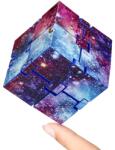 KEEYMENT Infinity Cube Fidget Játék Galaxia Stresszlabda Felnőtteknek és Gyerekeknek Szorongásoldó Kirakós Flip Kocka Időtöltő