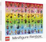 Chronicle Books LEGO Minifigure Szivárvány 1000 darabos kirakó puzzle