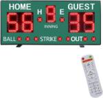 GAN XIN digitális baseball eredményjelző távirányítóval, 5 számjegyes, hordozható (A30B_5)