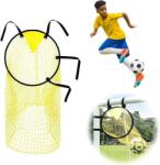 mellystore Futball Kapuháló Célzó Edzőháló - Sárga Lövéspontosság Fejlesztő Edzőeszköz Hordozható Táskával, Egyszerű Rögzítéssel, Minden Kor