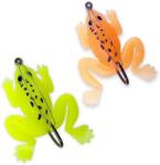 Tuyobg topwater béka szilikon horgászcsali - narancssárga - 5 db