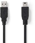 Goobay USB 2.0 kábel - USB mini 5 tűs kábel, 0, 2 m, Goobay (SOG-95006)