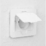 Brilagi - Priză încastrată pentru bucătărie INBOX IP55 albă dreptunghiulară (BG3316A)