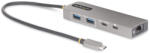 StarTech 10G2A1C25EPD-USB-HUB, Vezetékes, USB 3.2 Gen 2 (3.1 Gen 2) Type-C, 100 W, 10, 100, 1000, 2500 Mbit/s, IEEE 802.3bz, Szürke (10G2A1C25EPD-USB-HUB)