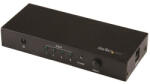 StarTech VS421HD20, HDMI, Fekete, 60 Hz, 1280 x 720 (HD 720), 1920 x 1080 (HD 1080), 1920 x 1200 (WUXGA), 2560 x 1600 (WQXGA), 3840 x 2160, Biztosított áramellátás, 3840 x 2160 pixelek (VS421HD20)