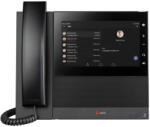 HP CCX 600 üzleti médiatelefon Microsoft Teams- és PoE-támogatással, IP telefon, Fekete, Vezetékes telefonkagyló, Asztali/fali, Android, Android 12 (82Z84AA)
