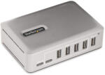 StarTech 10G5A2CS-USB-C-HUB, USB 3.2 Gen 2 (3.1 Gen 2) Type-C, USB 3.2 Gen 2 (3.1 Gen 2) Type-A, USB 3.2 Gen 2 (3.1 Gen 2) Type-C, 10000 Mbit/s, Ezüst, Státusz, Hőre lágyuló elasztomer (TPE) (10G5A2CS-USB-C-HU
