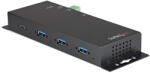 StarTech HB31C3A1CME, USB 3.2 Gen 2 (3.1 Gen 2) Type-C, USB 3.2 Gen 2 (3.1 Gen 2) Type-A, USB 3.2 Gen 2 (3.1 Gen 2) Type-C, 10000 Mbit/s, Fekete, Acél, Link, Biztosított áramellátás (HB31C3A1CME)