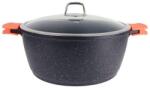BOHMANN Márvány edény, 17, 5L, 40cm, fekete (BH7350-40MRB)