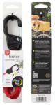 Nite Ize Slide Lock Carabiner Bungee 24" gumikpók piros
