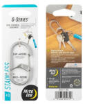 Nite Ize G-series #3 segéd karabiner ezüst