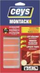 Ceys Bandă dublu adezivă de montare Montack Express, 48 × 18 mm, 10 buc