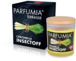 Citronella INSECTOFF | lumânare de exterior cu aromă de soia | PARFUMIA® | 250 ml