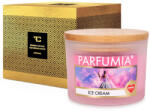  ÎNGHEȚATĂ | lumânare cu aromă de soia | 2 fitiluri | PARFUMIA® | 400 ml