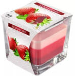 BISPOL Lumânare căpșuni 170g