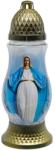  Felinar de cimitir din sticlă Madonna 28 cm - Fecioara Maria, 24 h