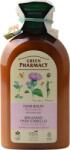 Green Pharmacy Balsam anti-cădere a părului cu brusture și grâu 350 ml