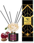 Dedra MIDNIGHT CHERRY | difuzor cu floare FLOW și bețișoare | PARFUMIA® | 200 ml