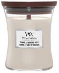  Lumânare WoodWick Tonka & Lapte de Migdale, medie