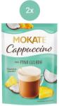 MOKATE cappuccino pina colada 2x40g