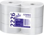 Linteo Hârtie JUMBO Grand 230, 2 straturi, albă, reciclată, 190 m (6 buc. )