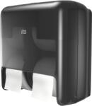  Dispenser de hârtie igienică Tork OptiServ cu 4 role, fără miez, negru T7