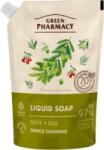 Green Pharmacy Rezervă de săpun lichid cu ulei de măsline și goji 460 ml