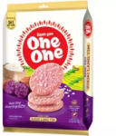  Biscuiți de orez One One cu aromă de cartofi dulci mov 116g (BANH GAO KHOAI TIM)