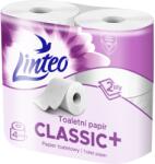  Hârtie igienică Linteo - albă, 2 straturi, 4 role