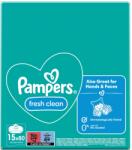  Șervețele umede Pampers (15x80 buc/cutie) Fresh Clean