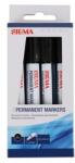  Marker permanent SIGMA negru 4 buc