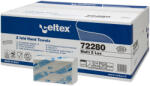 Celtex Prosoape de hârtie pliate Z Lux 3060 buc, albe, 2 straturi