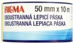 SIGMA Bandă dublu adezivă 50 mm x 10 m 1 buc
