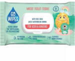  Șervețele umede Go Wipes pentru hârtie igienică pentru copii și juniori, 44 buc
