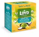 LOYD Ceai piramidal Tea verde cu matcha, ananas și nucă de cocos 30g