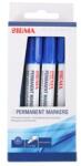  Marker permanent SIGMA albastru 1 - 4 mm 4 buc