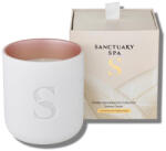 Sanctuary Spa Lumânare cu lemn de santal auriu 260g