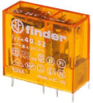 Finder Miniatűr printrelé, 2 váltóérintkező, 8A sárga 230VAC (FINDER)