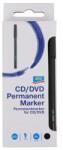  Marker permanent Aro CD, negru, 6 buc