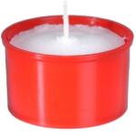  Lumânare iluminatoare 32 g 9 ore 10 bucăți roșu presat