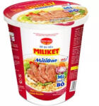MILIKET Tăiței instant într-un bol cu aromă de vită 65g (MI COC BO)